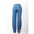 Wholesale Ladies Stretch Jeans Solid Color Trousers